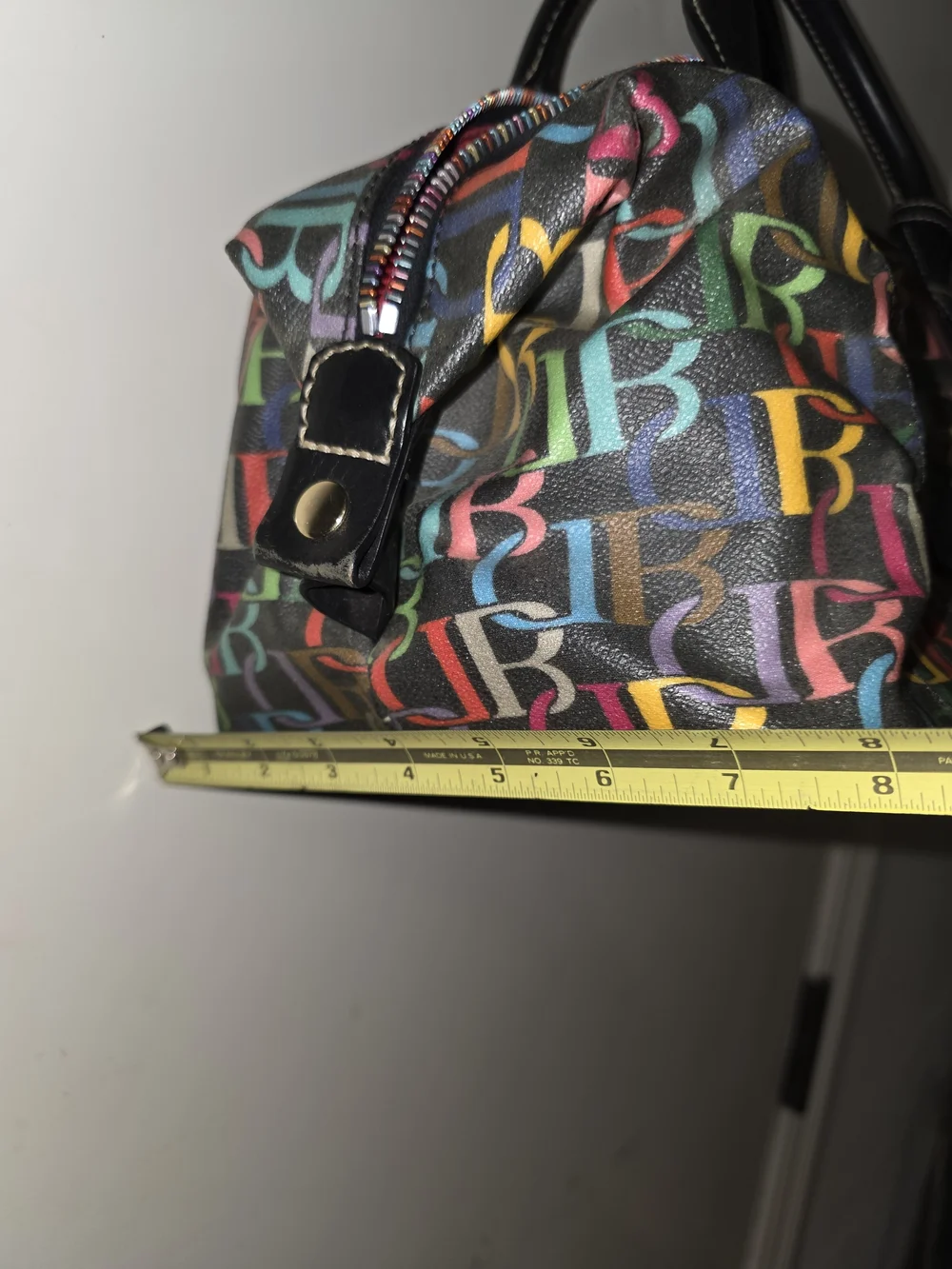 Dooney & Bourke Multicolor Signature Logo Satchel